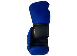 Рукавиці боксерські вініловошкіряні ПД1 10 унцій сині